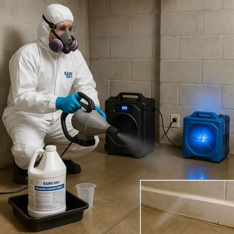 Sanitization and Odor Removal process in Clay, PA