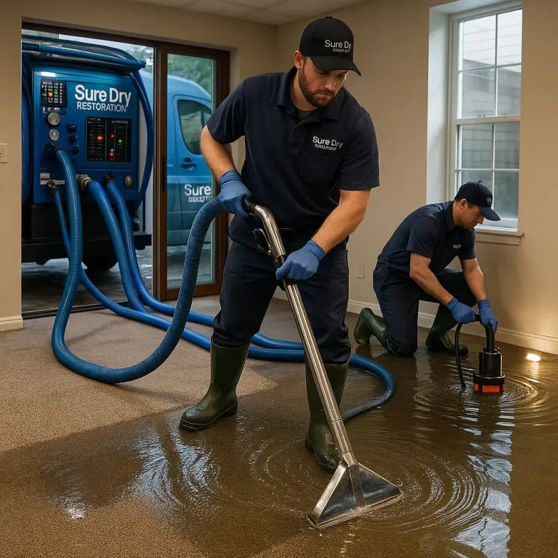 Water Extraction and Removal process in Clay, PA